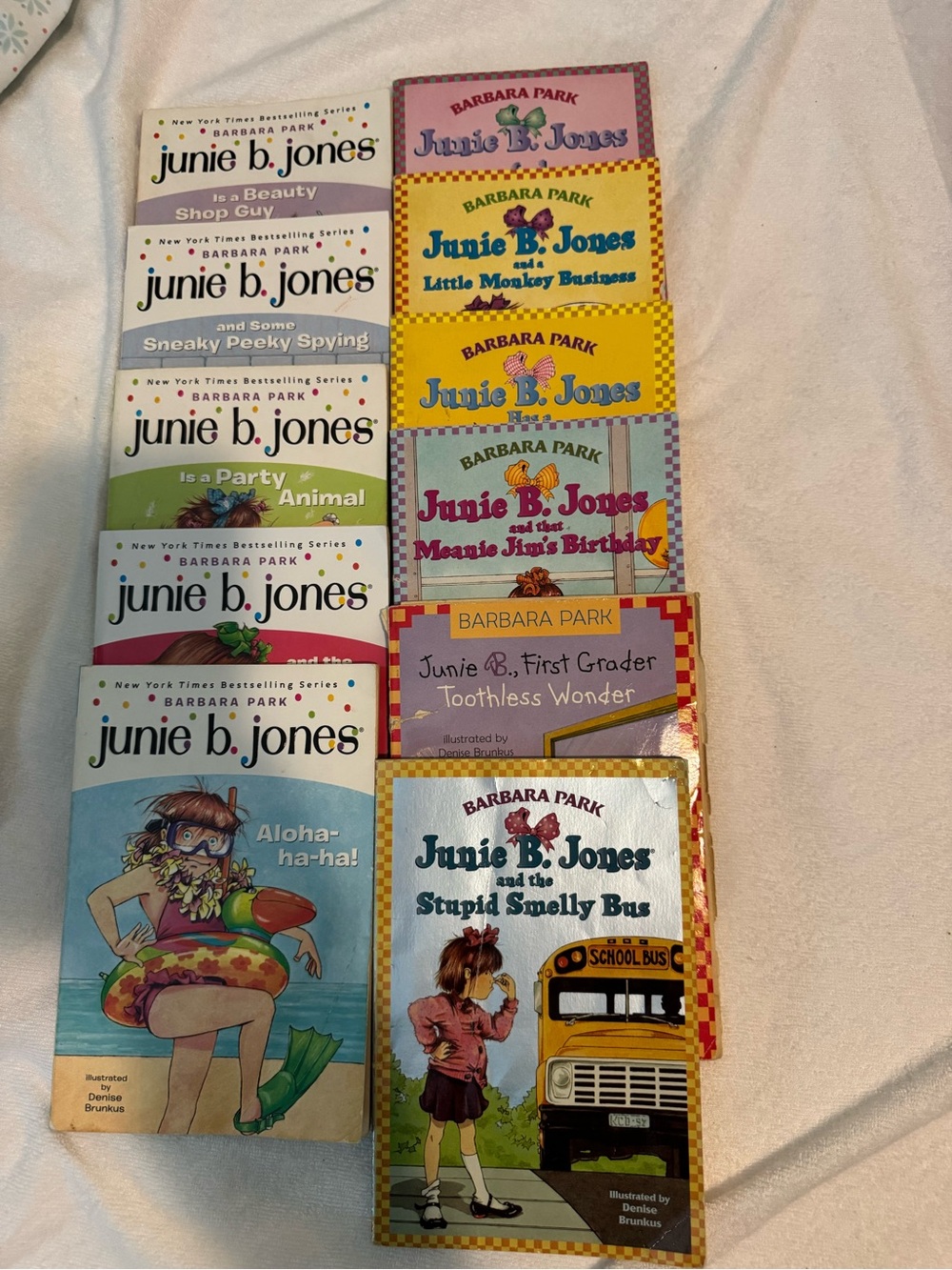 Barbara Park Junie B Jones books 11 book bundle